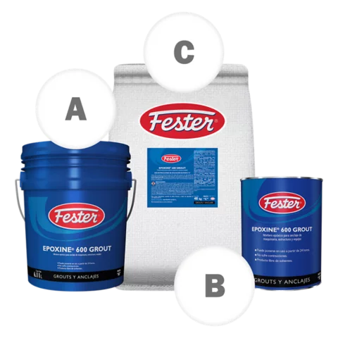 FESTER EPOXINE 600 GROUT / 800 GROUT